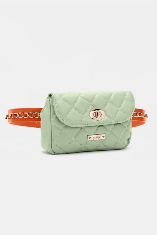 Nicole Lee  Quilted Fanny Pack