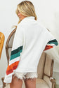 Multi-Color Chevron Pattern BiBi Sweater