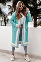 Tiffanys Contrast Hooded Cardigan