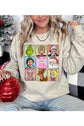 Christmas Iconic Character Graphic Sweatshirt