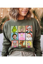 Christmas Iconic Character Graphic Sweatshirt