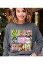 Christmas Iconic Character Graphic Sweatshirt