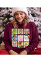 Christmas Iconic Character Graphic Sweatshirt