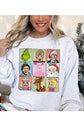 Christmas Iconic Character Graphic Sweatshirt