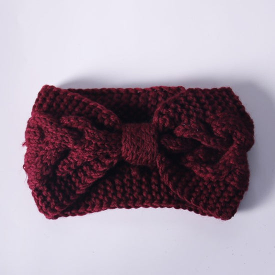 Winter Crochet Head Band