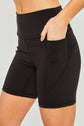 Pocketed Activewear Bike Shorts