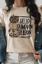 Hello Pumpkin Season Unisex Tshirt