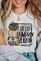 Hello Pumpkin Season Unisex Tshirt