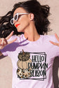 Hello Pumpkin Season Unisex Tshirt