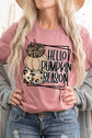 Hello Pumpkin Season Unisex Tshirt