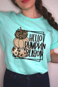 Hello Pumpkin Season Unisex Tshirt