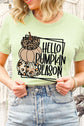 Hello Pumpkin Season Unisex Tshirt