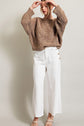 Mocha Loose Fit Knit Top