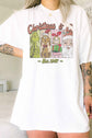 Christmas Vintage Faces - Oversized Tee