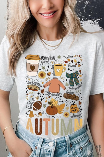 Autumnal, Thanksgiving-inspired, and Fall-themed Graphic Tee