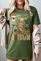 Autumnal, Thanksgiving-inspired, and Fall-themed Graphic Tee