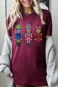 Dazzle Christmas Sequin Nutcracker T-shirt