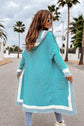 Tiffanys Contrast Hooded Cardigan