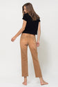 Autumn High-RIse Straight Crop Jeans