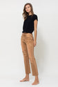 Autumn High-RIse Straight Crop Jeans