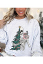 Sorta Merry & Sorta Scary Christmas Graphic Sweatshirt