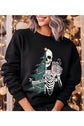 Sorta Merry & Sorta Scary Christmas Graphic Sweatshirt