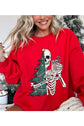 Sorta Merry & Sorta Scary Christmas Graphic Sweatshirt