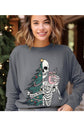 Sorta Merry & Sorta Scary Christmas Graphic Sweatshirt