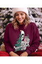 Sorta Merry & Sorta Scary Christmas Graphic Sweatshirt