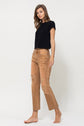 Autumn High-RIse Straight Crop Jeans