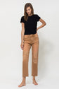 Autumn High-RIse Straight Crop Jeans