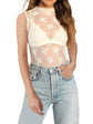 Lanes Lace Mock Neck Top