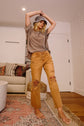 Autumn High-RIse Straight Crop Jeans