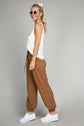 Brown Helicopter Mom Jogger pants