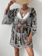 Vacay Lace Round Neck Cover-Up