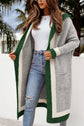 Tiffanys Contrast Hooded Cardigan