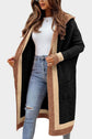 Tiffanys Contrast Hooded Cardigan