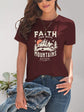 Mathew 17:20 Graphic Short Sleeve T-Shirt