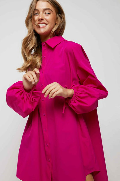 Relax Fit Harmony Casual Shirt Dress