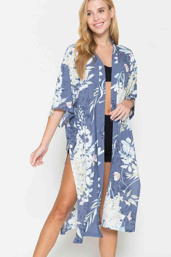 womens - bontanical - floral- patterned - cover- up 
