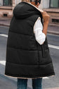 Plush Lining - Longline Hooded Vest