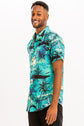 Hawaiian Multi Color Print Shirt