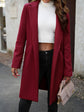 Fall Pocketed Long Sleeve Jacket