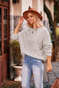 Chic Round Neck Sweater