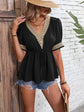 V-Neck Babydoll Top