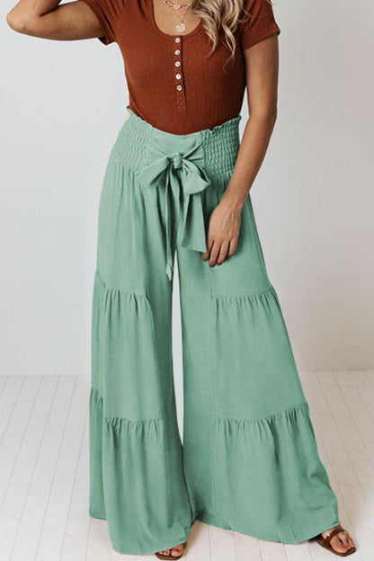 Smocked Tiered Culottes