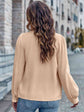 Round Neck Puff Autumn Sleeve Shirt