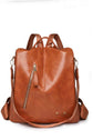 Large Zipper Pocket Backpack