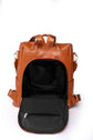 Large Zipper Pocket Backpack