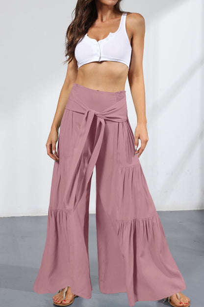 Smocked Tiered Culottes